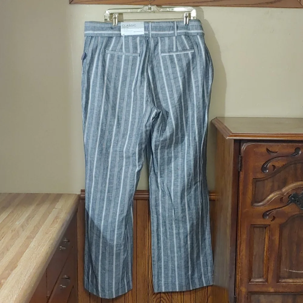 Liz Claiborne 🆕 Classic Wide Leg Pants 14 - Picture 4 of 8